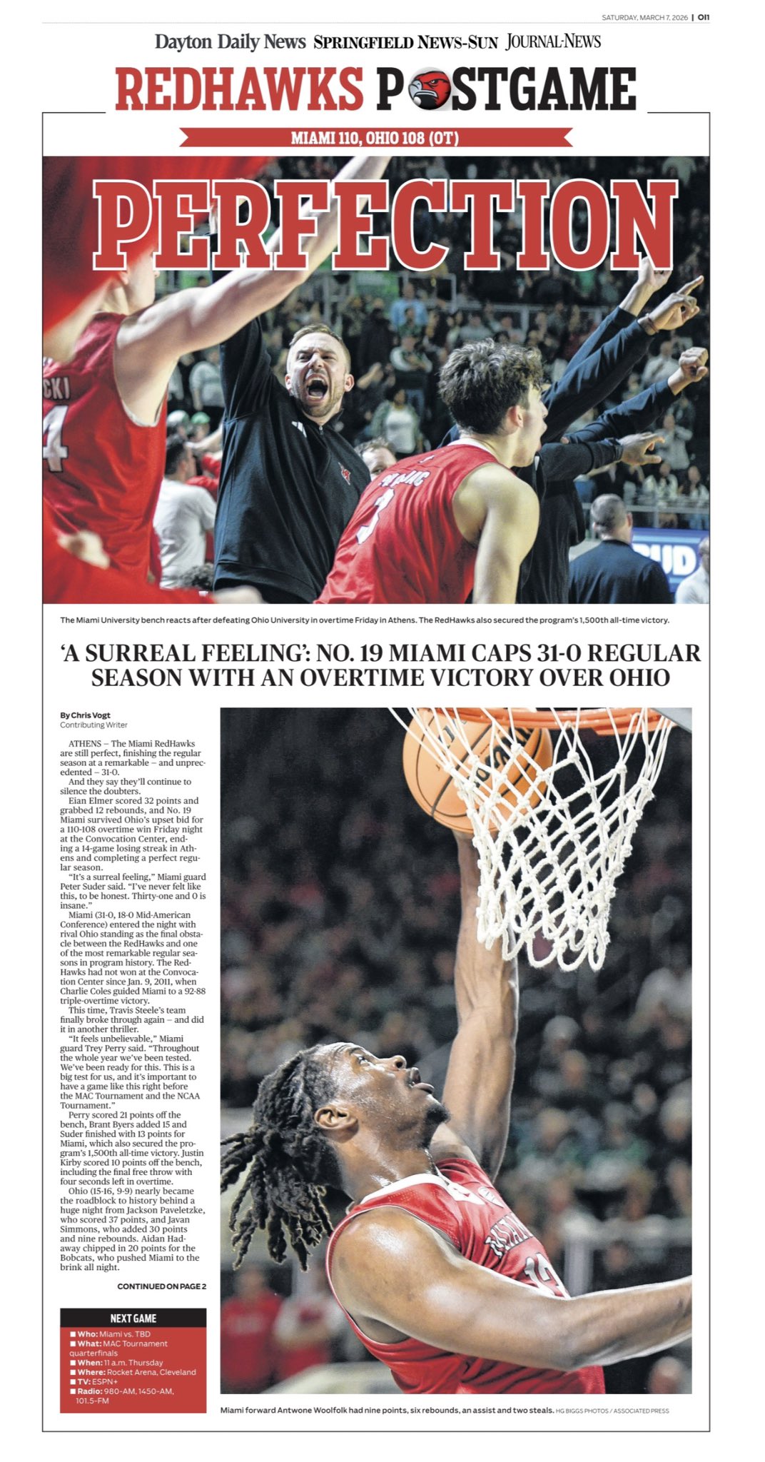 Local newspaper special commemorative edition - Men's Basketball ...